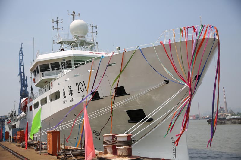 我國(guó)最大兩艘海洋漁業(yè)綜合科學(xué)調(diào)查船正式交付使用